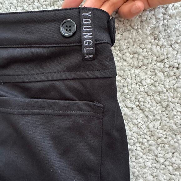 Men's YoungLA Dapper Dress Pants 34x32 Black NWT - Picture 7 of 8